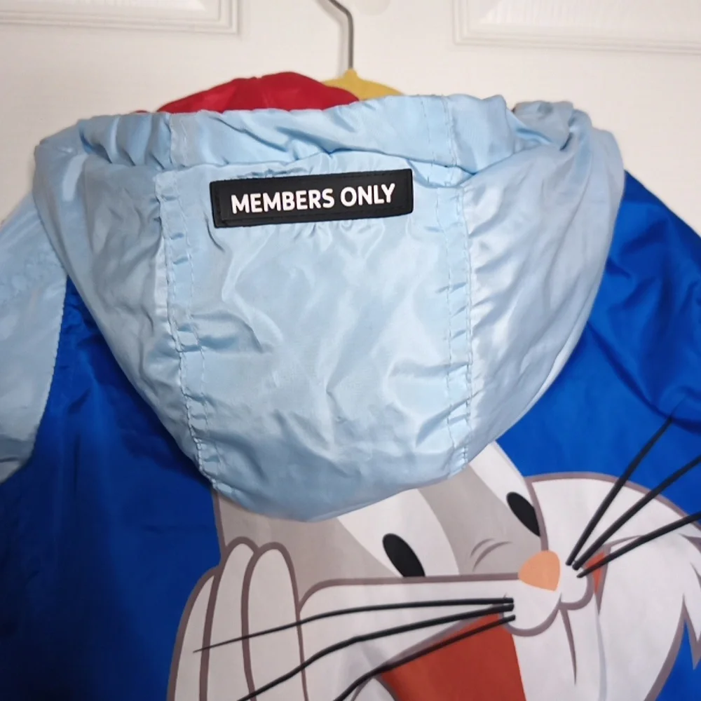 Members Only Kids Girls Boys Space Jam Bugs Bunny A New Legacy Jacket Co…